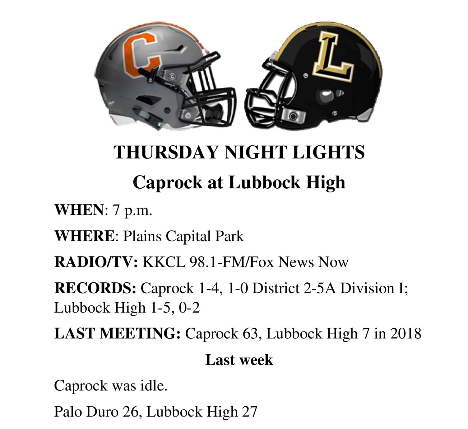 Caprock-LHS breakout